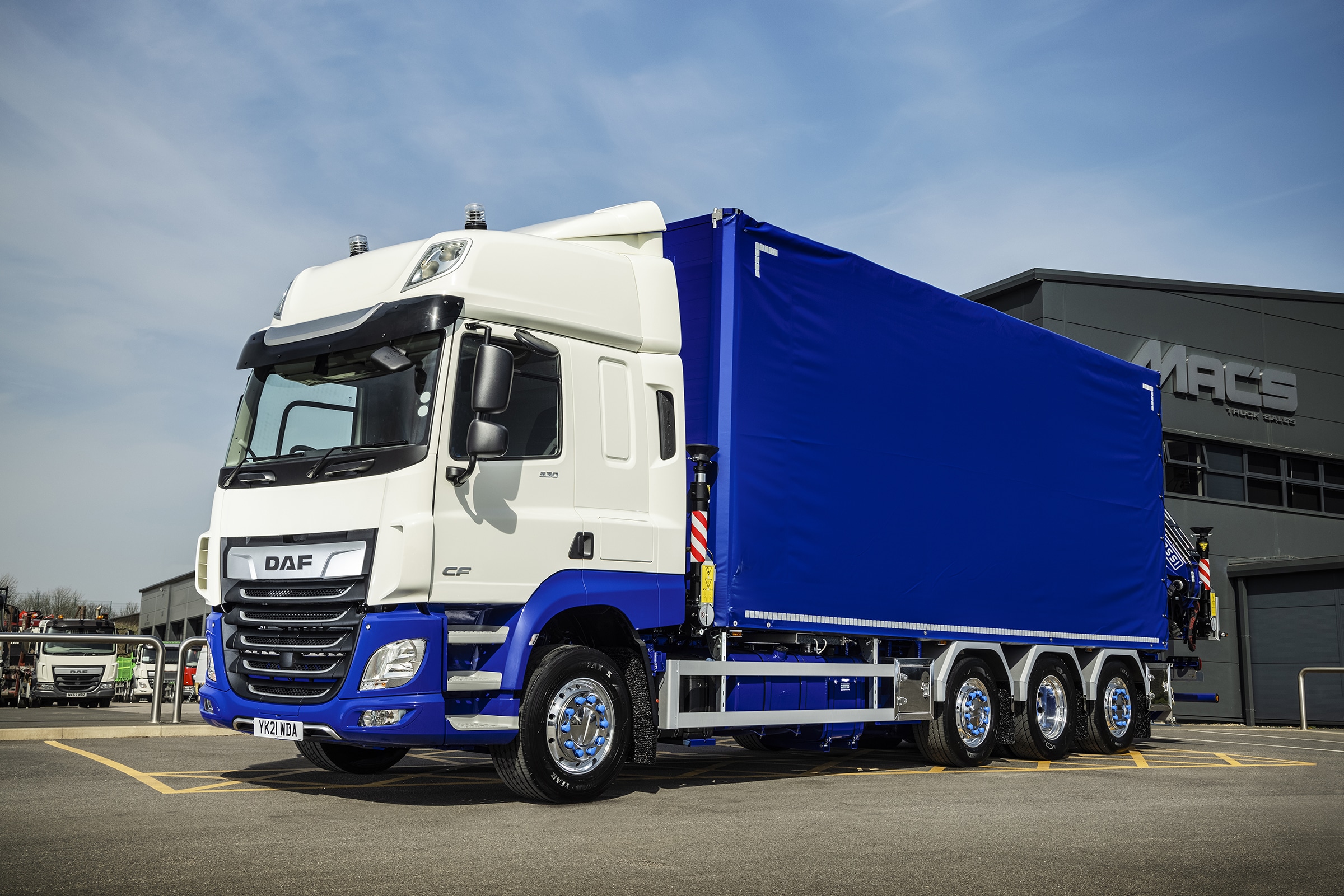 Specialist Large Rear Mount Crane Vehicles Built to your Requirements