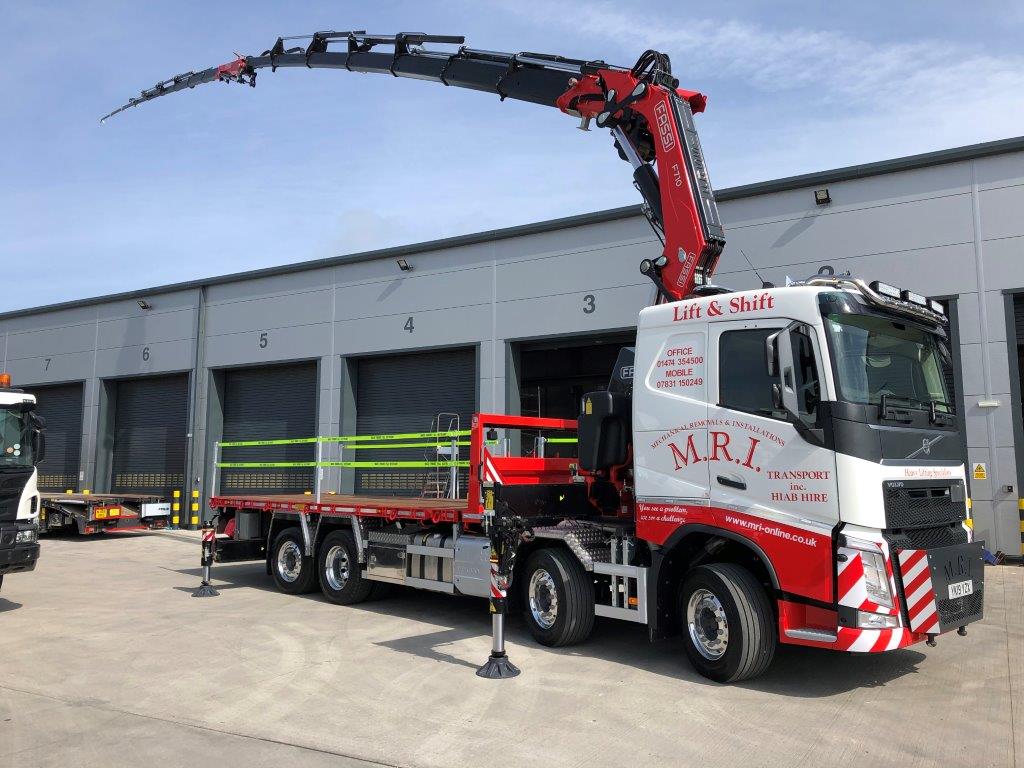 One of the Longest Reach Truck Mounted Crane in Country!