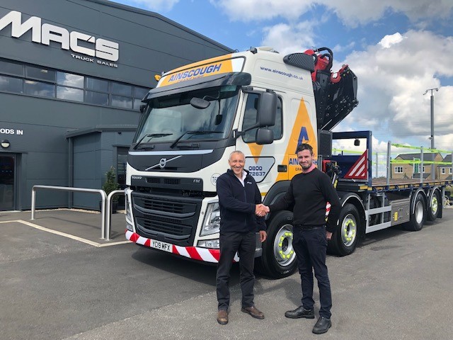 Ainscough Crane Hire Take First of Four Vehicles