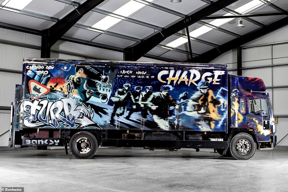 Banksy Truck To Fetch £1.5m In Auction