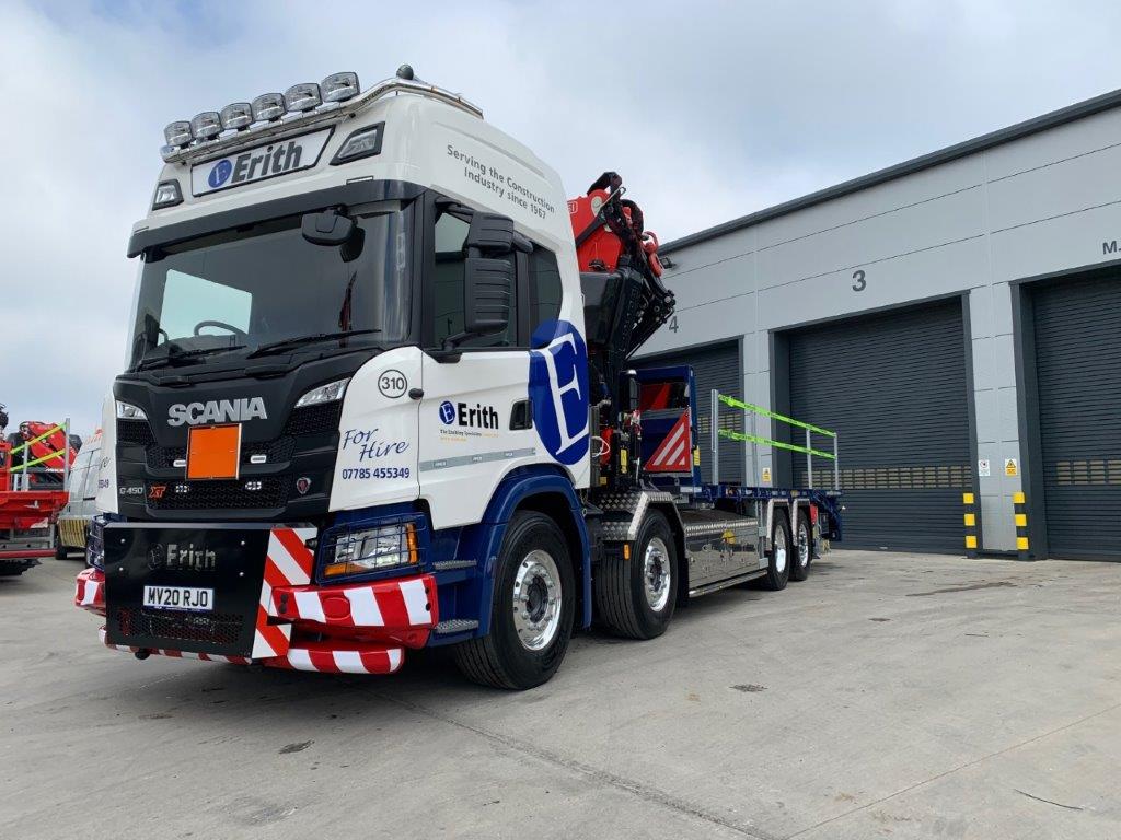 One of the Regulars, Erith Group take delivery of NEW Truck