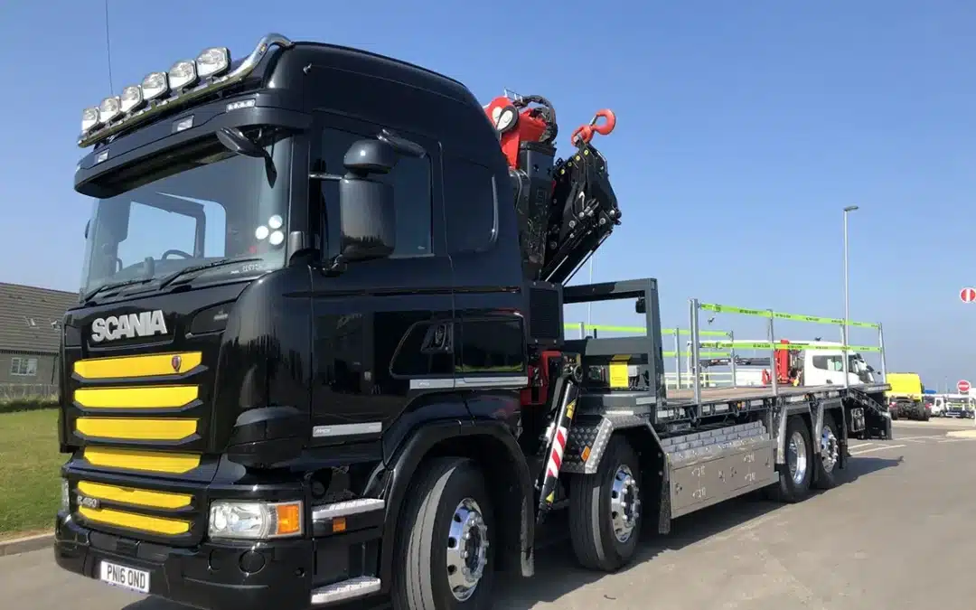 2016 SCANIA R450 FITTED WITH A F545 AND CHEESEWEDGE BEAVERTAIL