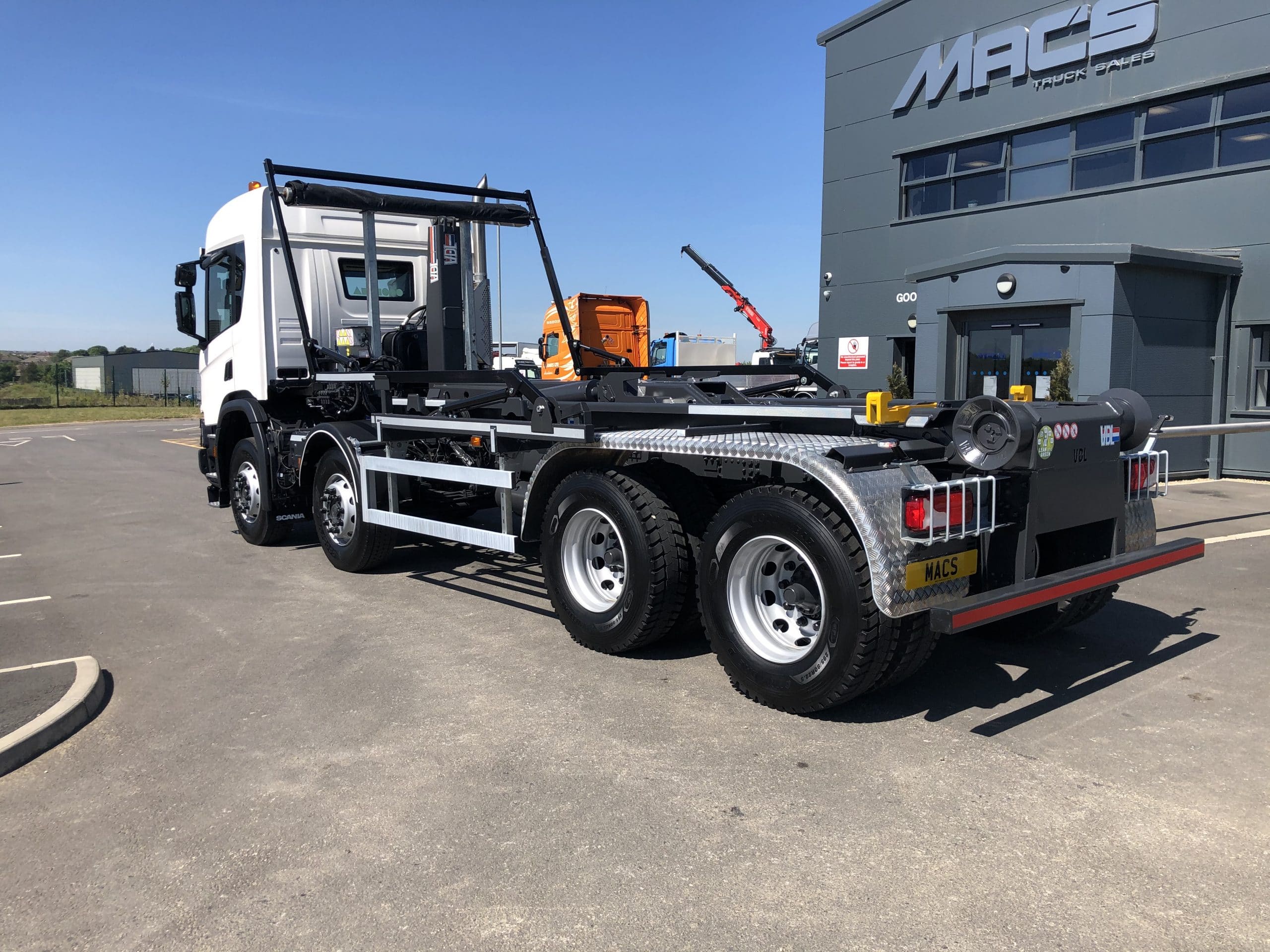 Scania 22 P 410 8x4 Vdl Hook Loader Mac S Trucks In Huddersfield New And Used Trucks West Yorkshire