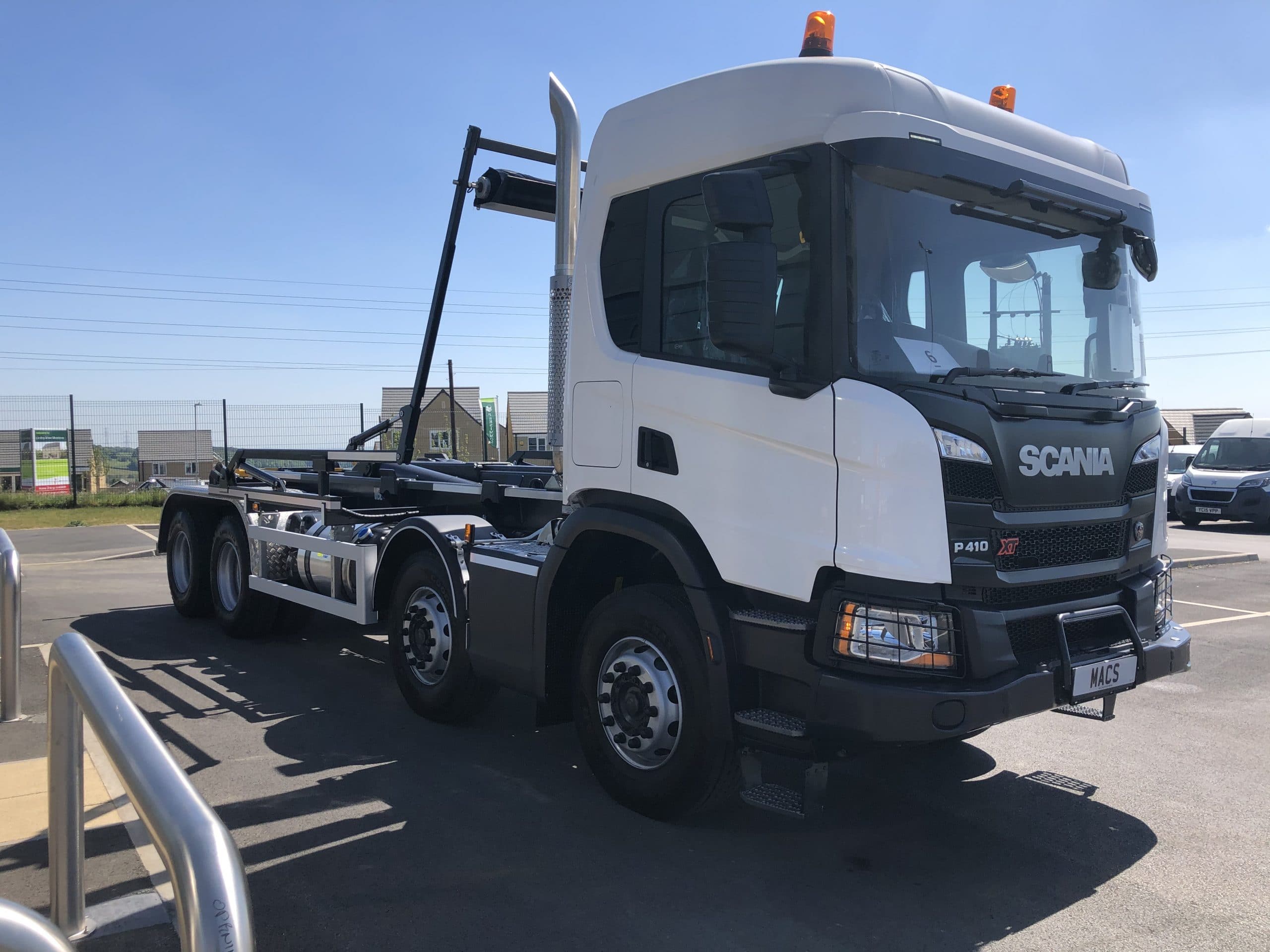 Scania 22 P 410 8x4 Vdl Hook Loader Mac S Trucks In Huddersfield New And Used Trucks West Yorkshire