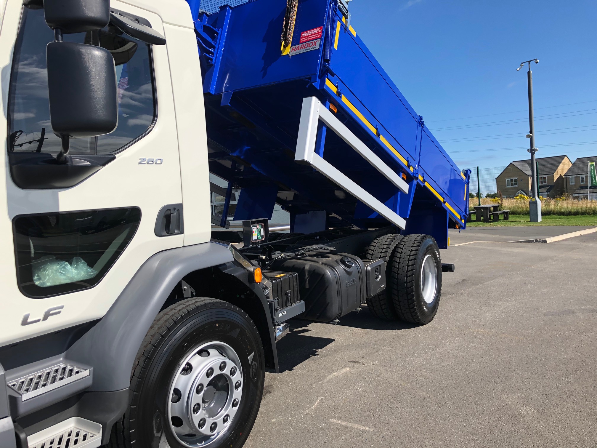 DAF 2020 LF260 Tipper Front Side Right View