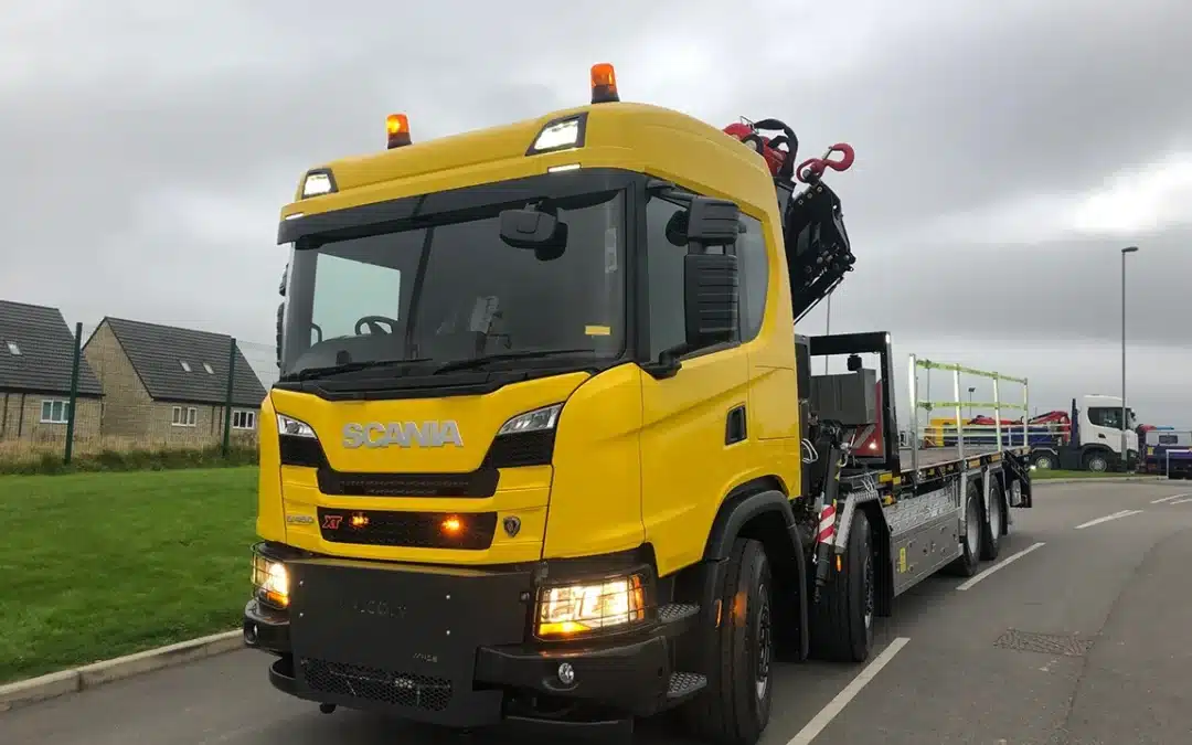 Scania G450 FASSI F545.RA.2.26 With Front Legs