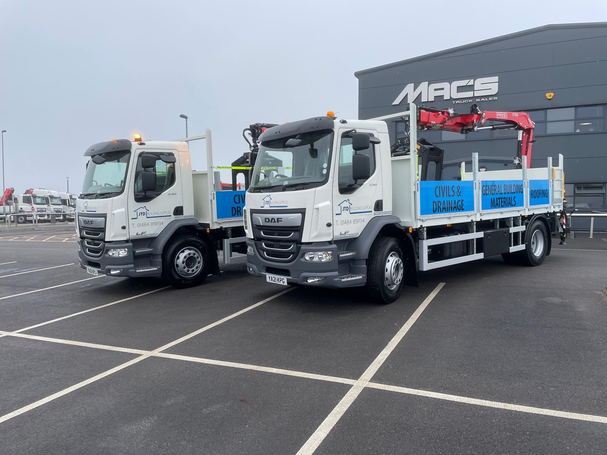 TWO DAF BUILDERS MERCHANTS FOR LOCAL COMPANY JTD
