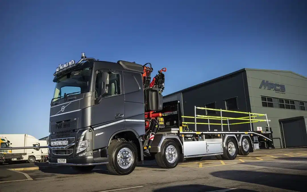 Volvo FH540 8×2 Cheesewedge With FASSI F305A