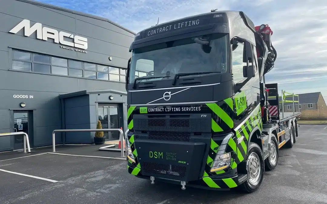 DSM Contract Lifting Services Takes New Shape Volvo FH500