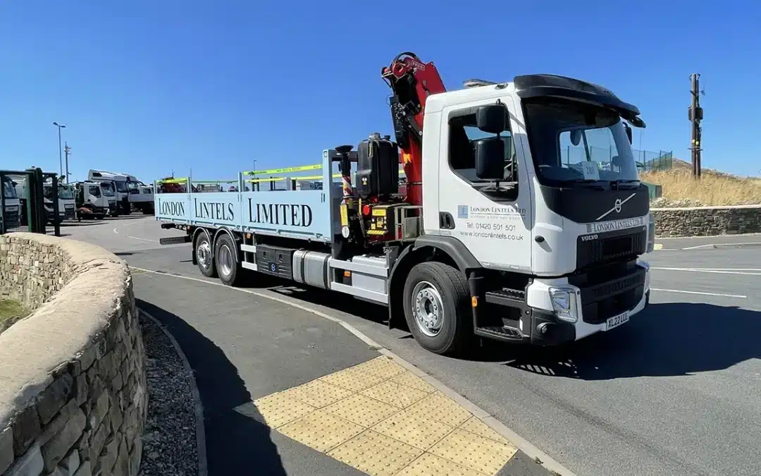 London Lintels takes brand new Volvo FE350