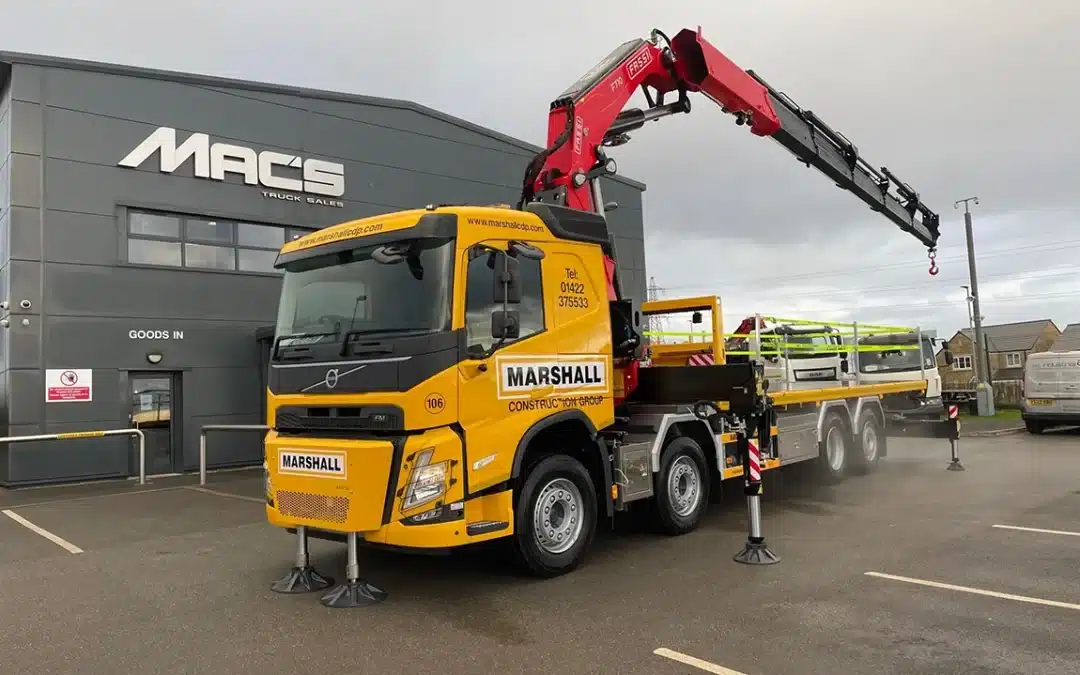 Marshall Construction Takes Latest Addition to Fleet