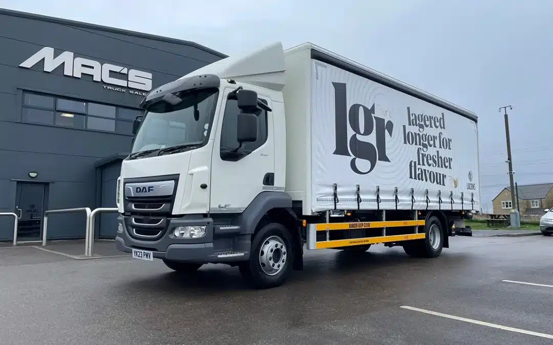 New Customer Lacons Brewery with their New DAF LF210