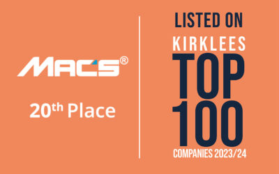 Mac’s Placed 20th in the Kirklees Top 100 Companies 2023/24 List