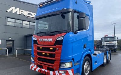 2023 Scania V8 R660 Rear Lift Tractor Unit 6×2