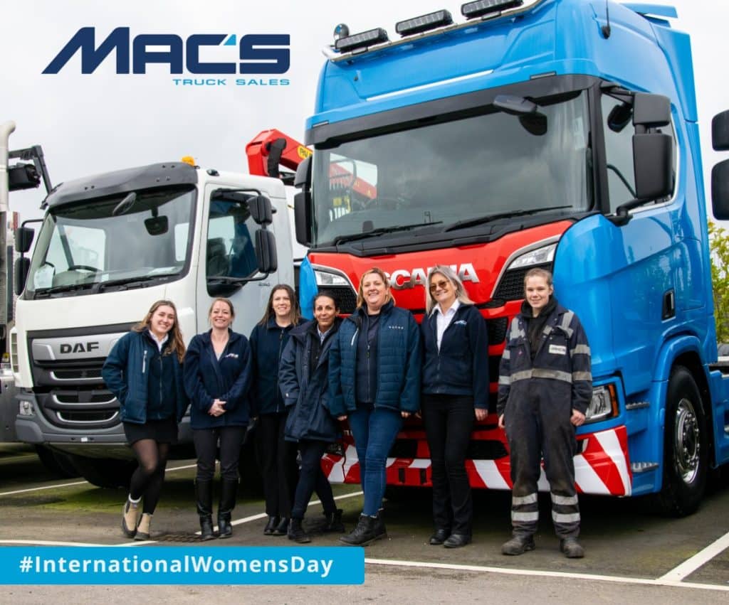 International Womens Day 2024 Mac's Trucks in Huddersfield, New and