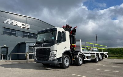 Volvo (2024) FM460 8×2 Cheesewedge With FASSI F400