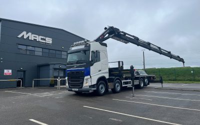 Volvo (2019) FH460 Globetrotter 8×2 Flatbed With HIAB 658 EP-6