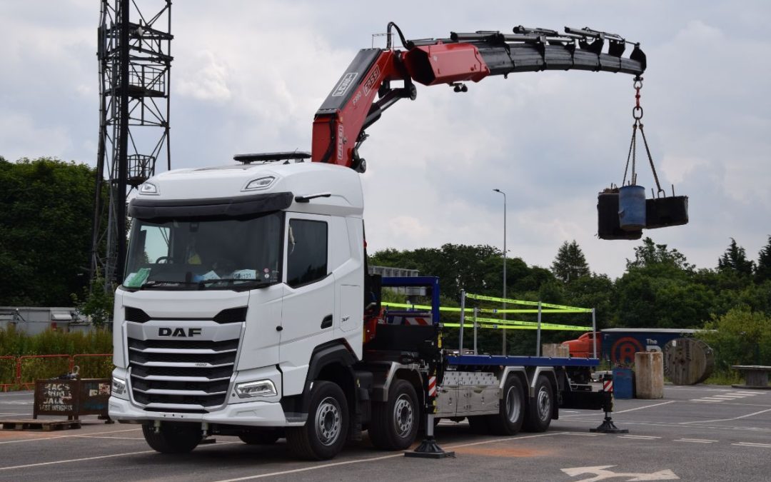 ‘Monster’ FASSI F990 Crane truck completed for D Cain & Son