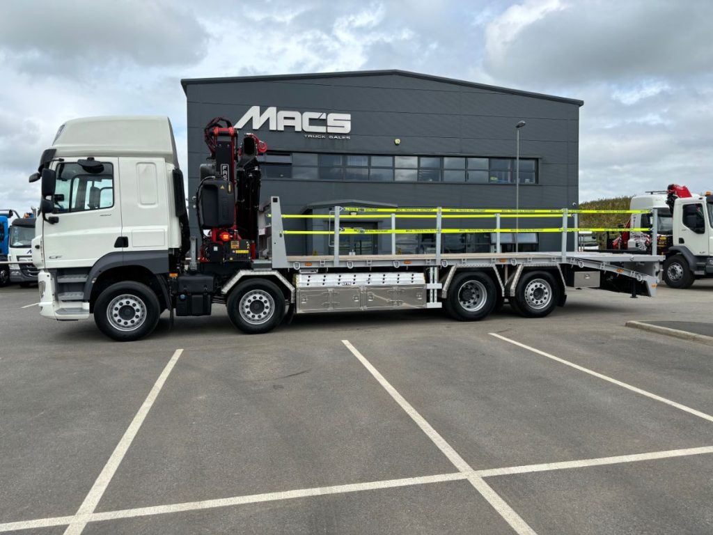 Scania (2025) G450 8x2 FASSI F365 Cheesewedge