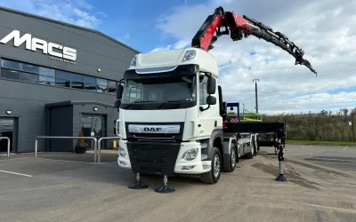 DAF (2024) CF480 8X2 32T Flatbead FASSI F710