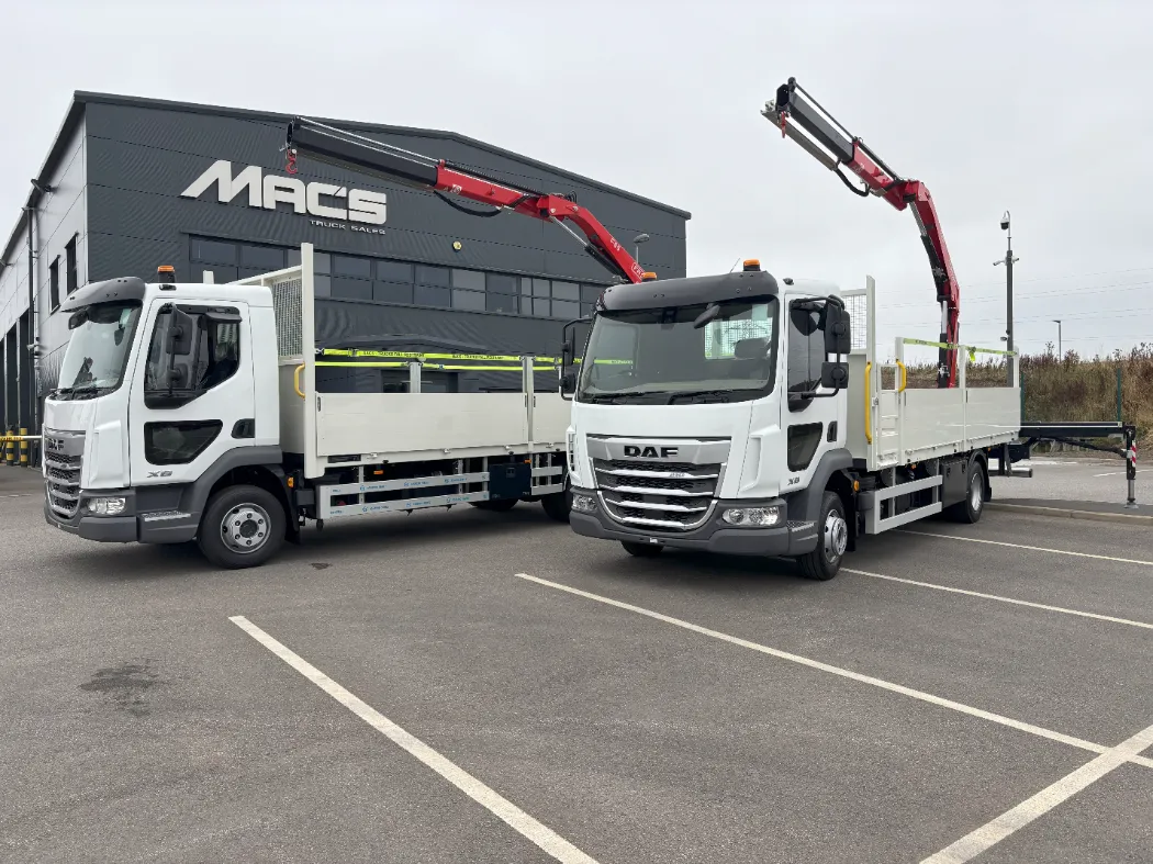 DAF XB210 Builders merchant truck for sale from macs truck sales