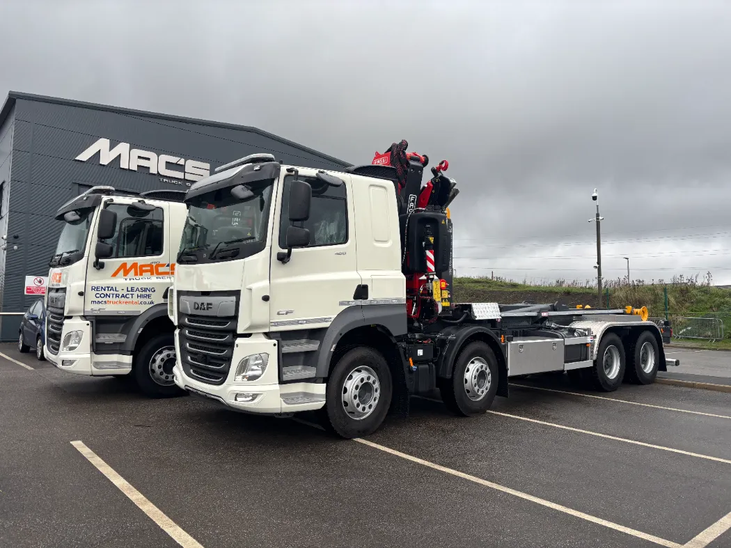 daf cf480 32t vdl hookloader for sale outside macs truck sales, commercial vehicle dealer