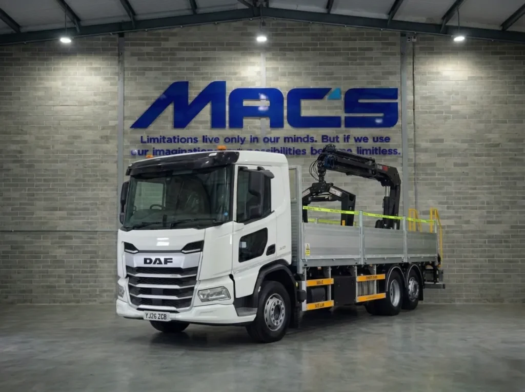 DAF (2026) XD340 6X2 Builders Merchant HIAB 158IX