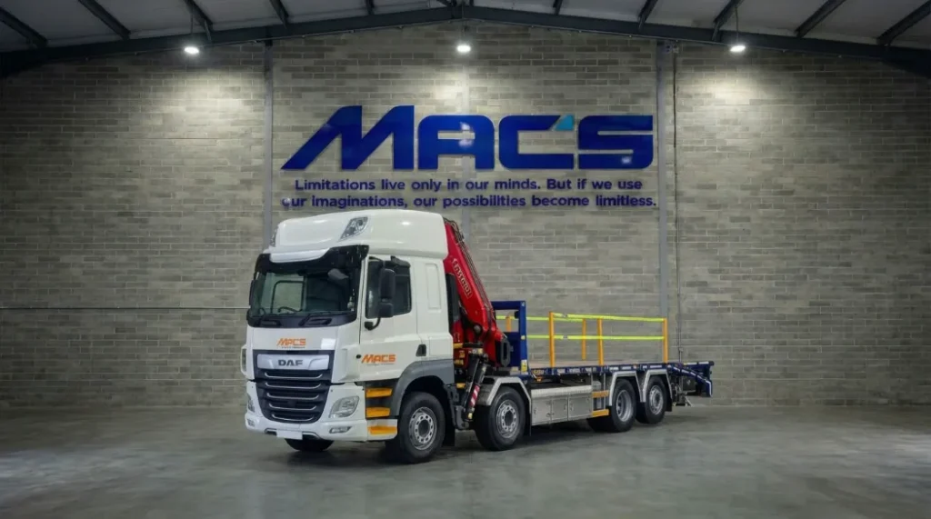DAF (2023) CF480 8X2 32T Cheesewedge FASSI F400