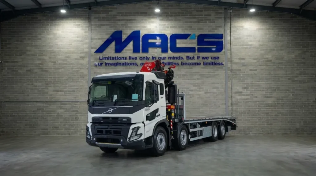 Volvo (2026) FMX460 8X2 32T Cheesewedge FASSI F275