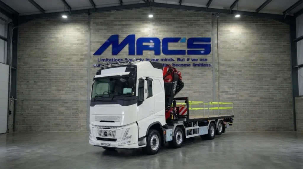 Volvo (2026) FH500 AERO 8X2 32T Flatbed FASSI F705