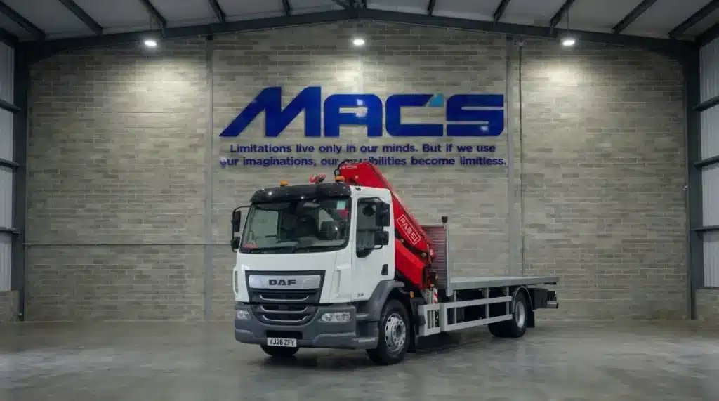 DAF (2026) XB260 4X2 18T FASSI F155 Scaffold