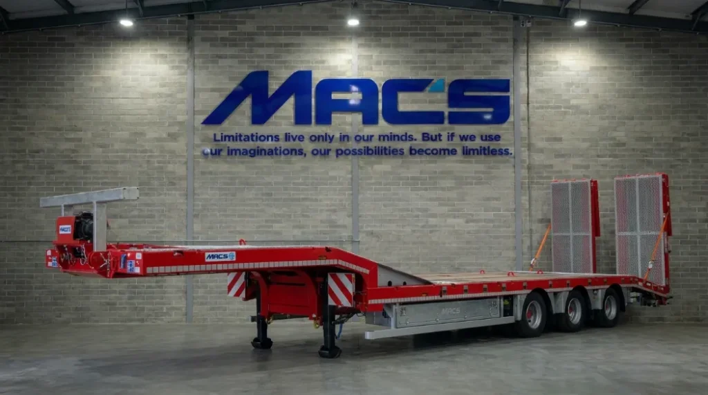 MTS44 (2026) 3 Axle Machinery Carrier Artic Trailer