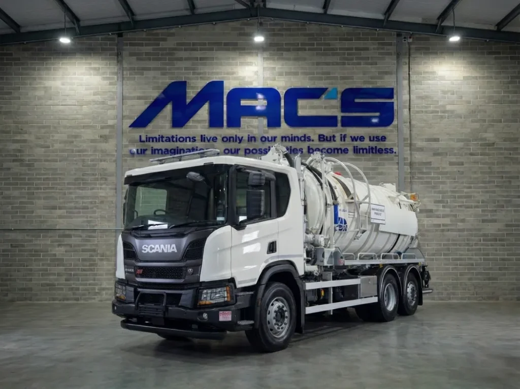 Scania (2026) P320 6X2 26T Whale Vacuum Tanker