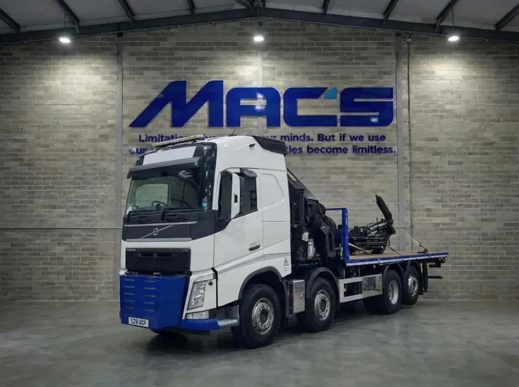 Volvo (2019) FH460 8×2 32T HIAB 858 W/ Fly