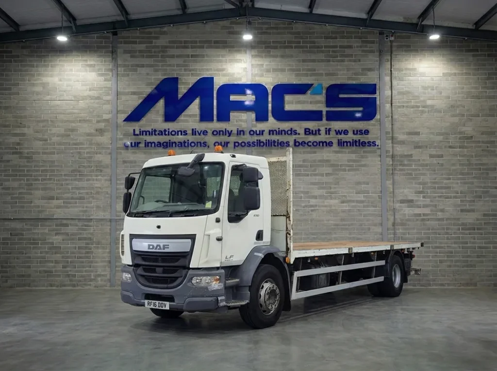 DAF (2016) LF 230 4×2 18T Flatbed £6,950 + vat